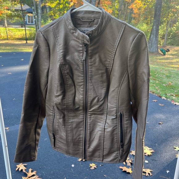 Bass Faux Leather Jacket - Picture 1 of 5